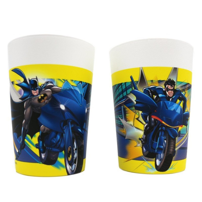 Lot de 2 gobelets en plastique Batman Rogue Rage 230 ml