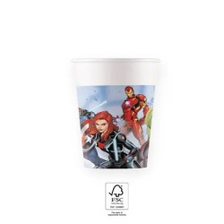 Avengers Infinity Stones paper cup 8 pcs 200 ml FSC