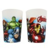 Lot de 2 gobelets en plastique Avengers Mighty 230 ml