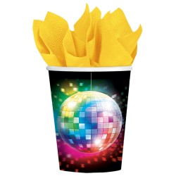 Disco Fever Fever Disco Paper Cup 8 pcs 250 ml