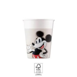 Disney 100 Gobelets en papier 8 pièces 200 ml FSC