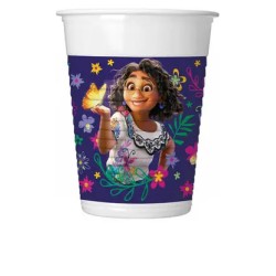 Disney Encanto Flower plastic cup 8 pcs 200 ml