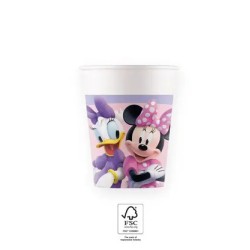 Gobelets en papier Disney Minnie Junior 8 pièces 200 ml FSC