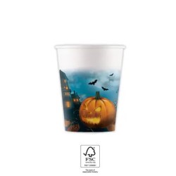 Gobelets en papier Halloween Sensations 8 pièces 200 ml FSC