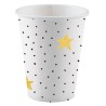 Baby Gold Hello paper cup 8 pcs 250 ml