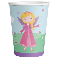 Princess Spell paper cup set of 8, 250 ml