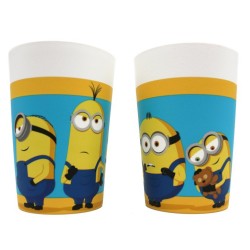 Lot de 2 gobelets en plastique Minions 230 ml