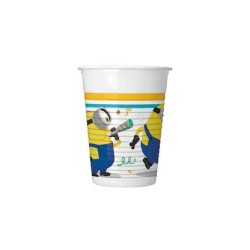 Minions The Rise of Gru plastic cup set of 8, 200 ml