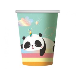 Gobelets en papier Panda Dreamy 6 pièces 266 ml