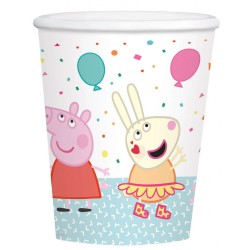 Peppa Pig Confetti paper cup 8 pcs 250 ml