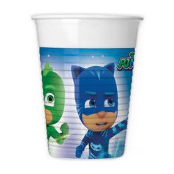 PJ Masks Trio plastic cup set of 8 200 ml