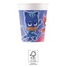 PJ Masks Trio paper cup 8 pcs 200 ml FSC