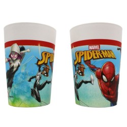 Lot de 2 gobelets en plastique Spiderman Team Up 230 ml