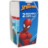 Spiderman Team Up plastic cup set of 2 230 ml