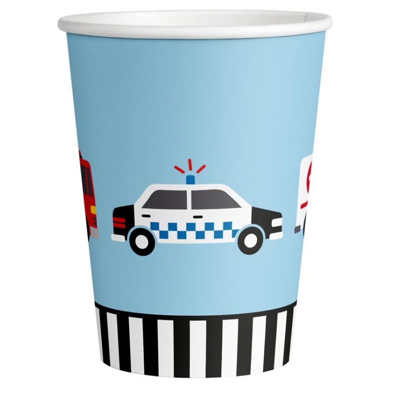 On the Road On the road paper cup 8 pcs 250 ml