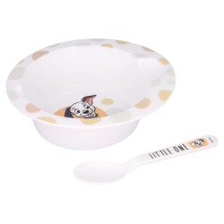 Disney 101 Dalmatians baby micro bowl + spoon set