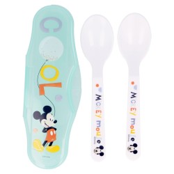 Ensemble de couverts de voyage Disney Mickey Baby