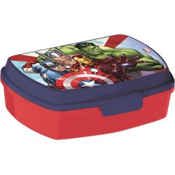 Boîte à sandwich en plastique amusante et pleine de puissance Avengers