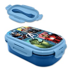 Coffret à sandwich et couverts Avengers