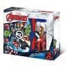 Avengers Team Spirit sandwich box + aluminum bottle set