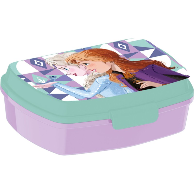 Boîte à sandwich en plastique amusante Disney Frozen Ice Magic