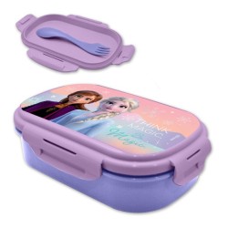 Disney Frozen Light Sandwich Box + Cutlery Set