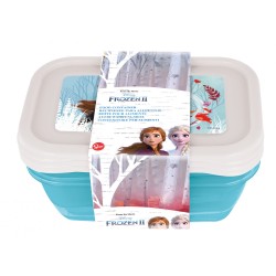 Disney Frozen plastic food container set of 3