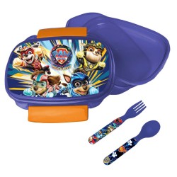 Coffret repas Power Up + couverts Paw Patrol