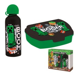 Coffret sandwich Minecraft Boom + boîte en aluminium