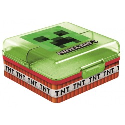 Minecraft multi-compartment lunch box, sandwich box