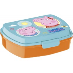 Boîte à lunch en plastique amusante Peppa Pig Kindness