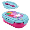 Coffret à sandwich Peppa Pig Smile + ensemble de couverts