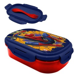 Coffret à sandwich et couverts Spiderman Web-Slinger