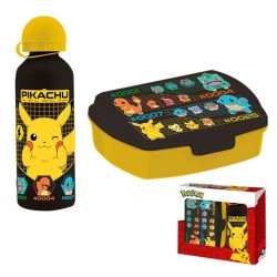 Pokémon Dark sandwich box + aluminum bottle set