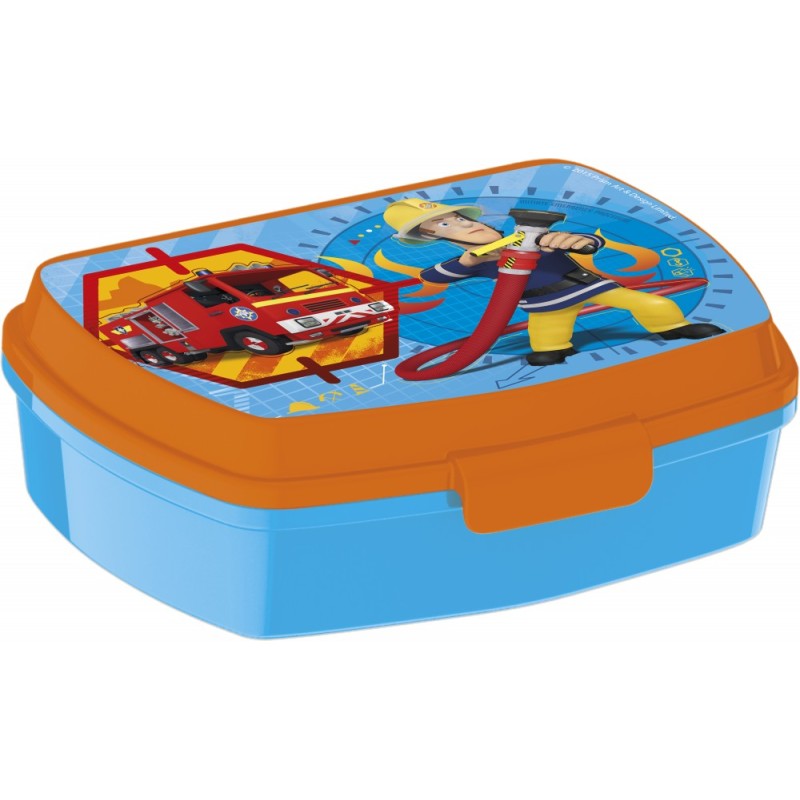 Fireman Sam Rescue Mission funny plastic sandwich box