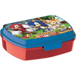 Boîte à lunch en plastique amusante de Sonic the Hedgehog Friends