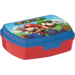 Boîte à sandwich en plastique amusante Super Mario Luigi