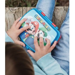 Super Mario Luigi funny plastic sandwich box