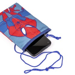 Étui pour téléphone portable Spiderman, sac à bandoulière 18 cm