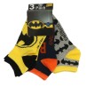 Batman kids no-show socks 31/34