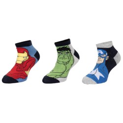 Avengers kids no-show socks 31/34