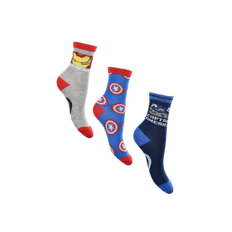 Chaussettes Avengers pour enfants 23/26