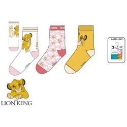 Chaussettes pour enfants Disney Le Roi Lion 23/26