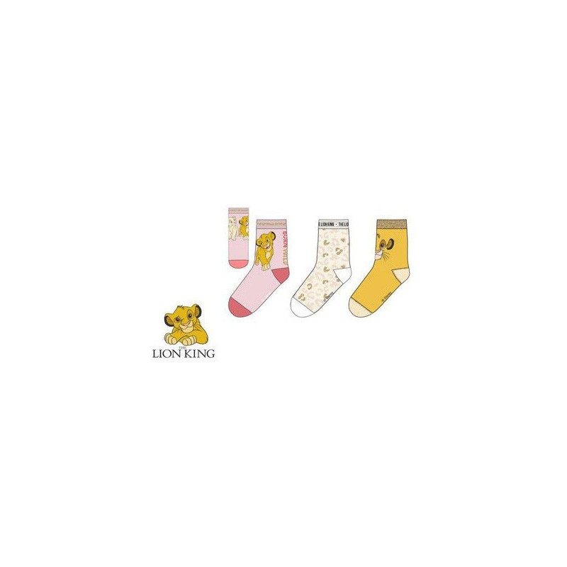 Disney The Lion King Kids Socks 23/26