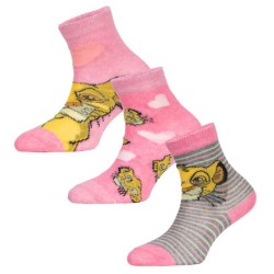 Chaussettes pour enfants Disney Le Roi Lion 23/26