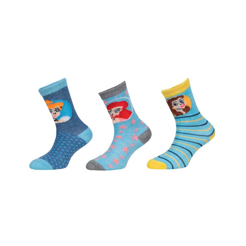 Chaussettes pour enfants Princesses Disney 23/26