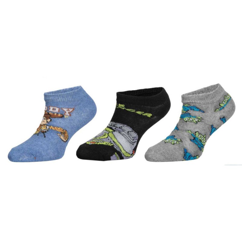 Disney Toy Story children's no-show socks 31/34