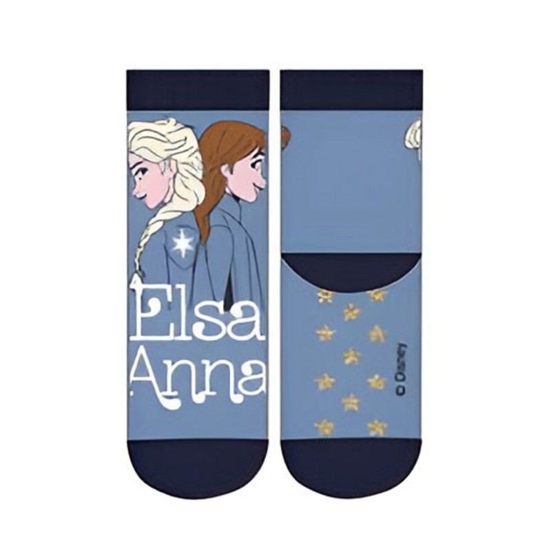 Disney Frozen Elsa kids thick non-slip socks 27/30