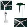 Commercial event pavilion tent green 2x2