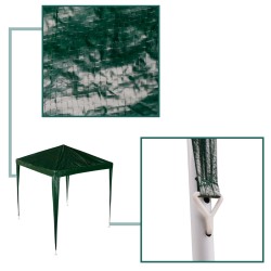 Commercial event pavilion tent green 2x2